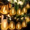 Ollny 120FT ST38 Warm White Outdoor Patio Lights (60 Bulbs, IP45 Waterproof, Connectable, 2200k)